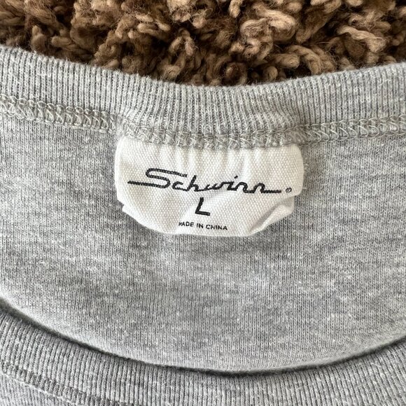 Grayson Threads SCHWINN Gray and Blue Graphic Tank Top Size L - Picture 4 of 7